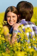 Image showing happy young couple