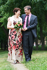 Image showing happy adult couple