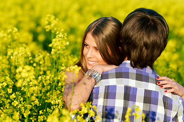 Image showing happy young couple