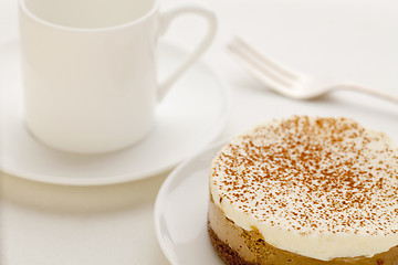 Image showing mocha cheesecake