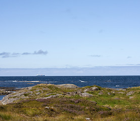 Image showing Coastal landscape