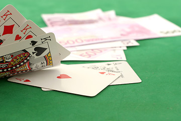 Image showing Winning hand