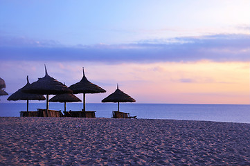 Image showing Landscape at beach