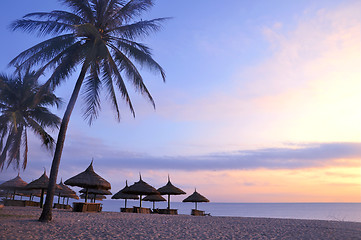 Image showing Landscape at beach