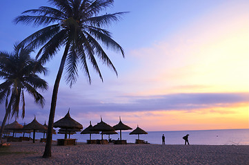 Image showing Landscape at beach