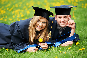 Image showing graduate students