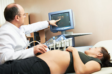 Image showing ultrasound medical examination