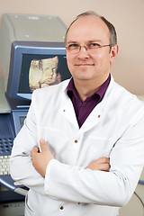 Image showing ultrasound medical doctor