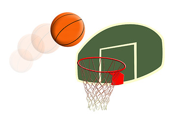 Image showing Basketball Hoop