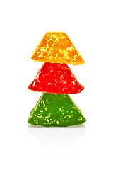 Image showing Jelly pyramid