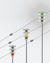 Image showing Traffic lights