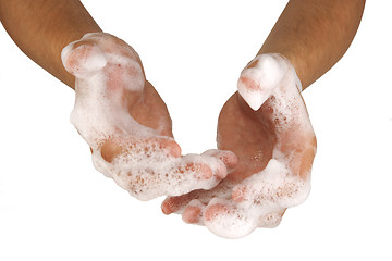 Image showing wash your hands