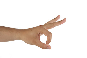 Image showing Hand OK sign