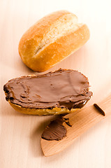 Image showing Bread with chocolate