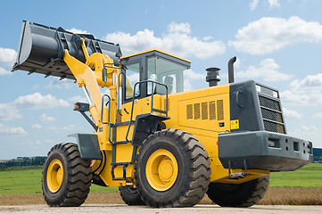 Image showing front end loader machine