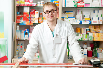 Image showing Pharmacy specialist in drugstore