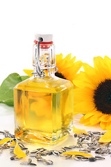 Image showing Sunflower oil