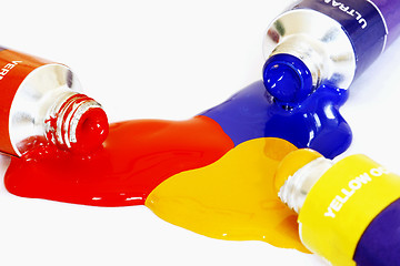 Image showing Primary Colours