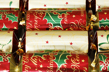 Image showing Christmas Crackers