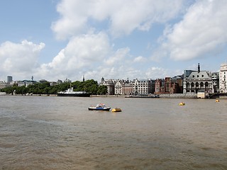 Image showing River Thames in London