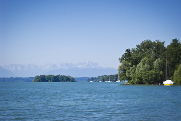 Image showing Rose Island of King Ludwig II