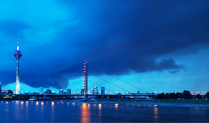 Image showing Dusseldorf Germany panoramic view