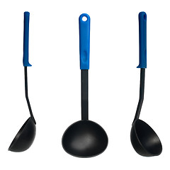 Image showing Plastic soup ladle 