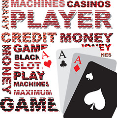 Image showing Poker background