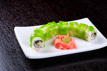 Image showing sushi rolls