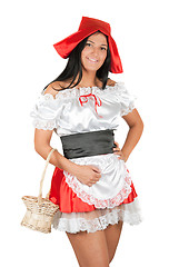 Image showing Sexy Little Red Riding Hood