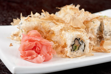 Image showing Sushi rolls