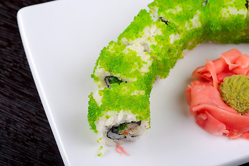 Image showing sushi rolls