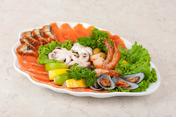 Image showing Seafood salad