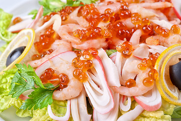 Image showing sea salad