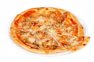 Image showing the pizza