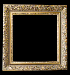 Image showing Picture gold frame