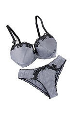 Image showing Black and white lingerie