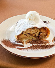 Image showing apple strudel