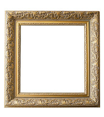 Image showing Picture gold frame