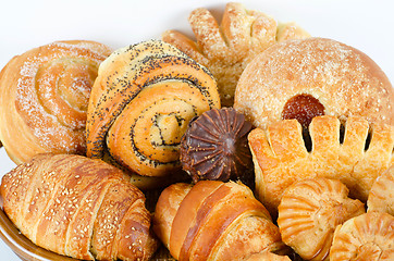 Image showing Bakery foodstuffs set