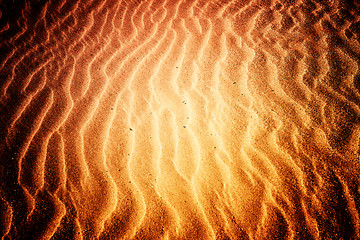 Image showing Beach with soft sand