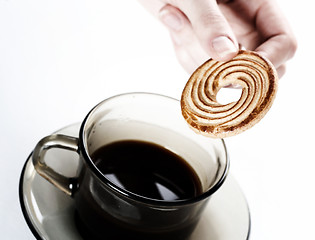 Image showing Cup with coffee