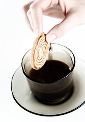 Image showing Cup with coffee