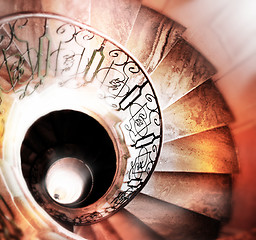 Image showing Spiral staircase

