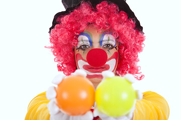 Image showing funny clown