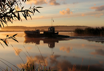 Image showing Towards to a sunrise