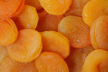 Image showing Dried apricots