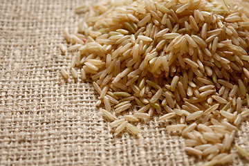 Image showing Brown rice