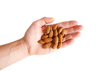 Image showing Almonds