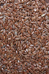 Image showing Flax seeds